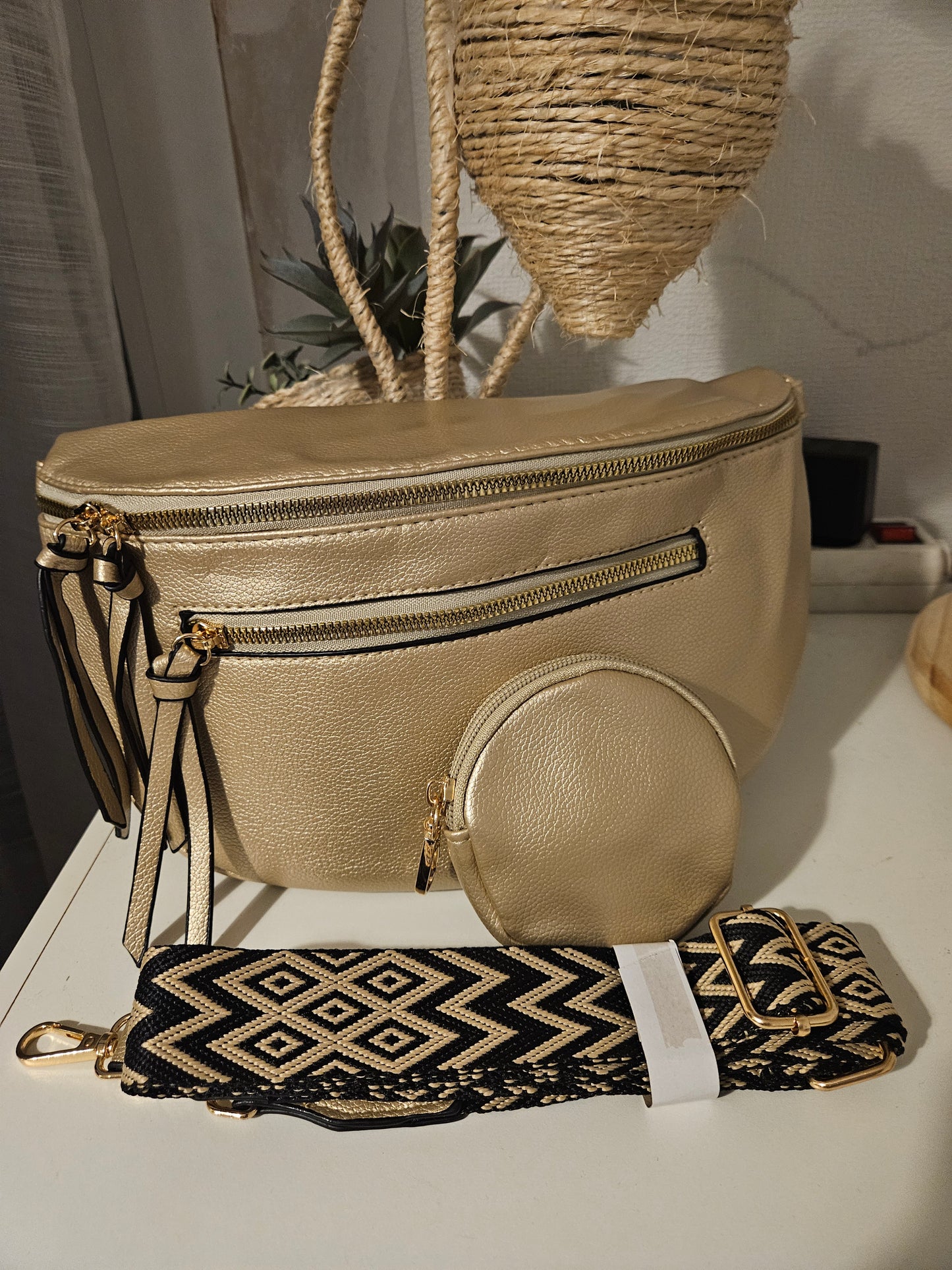 Grand sac banane en plusieurs couleurs