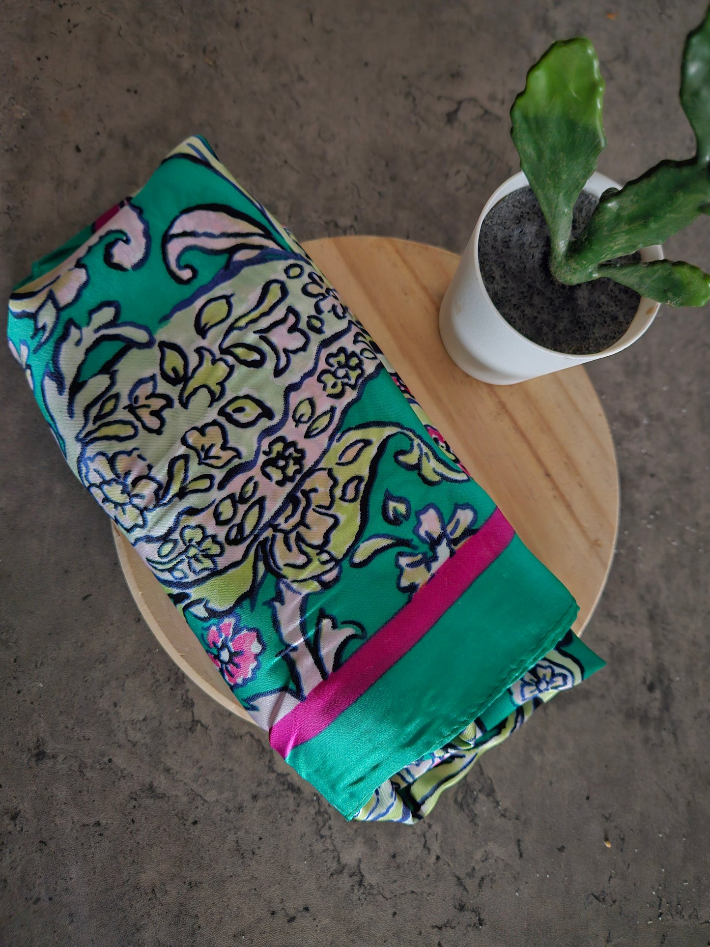 Foulard vert