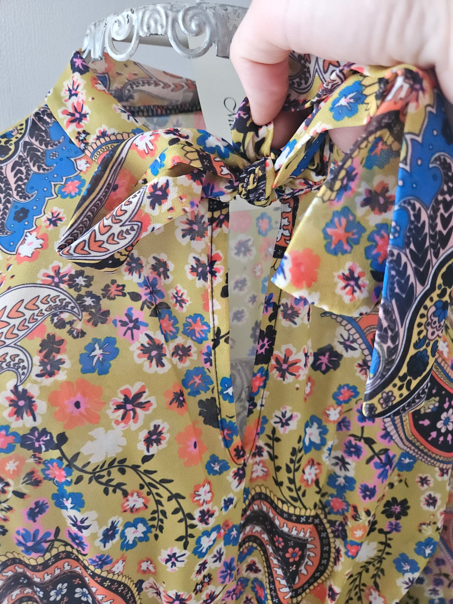 Blouse bohème légère manches longues