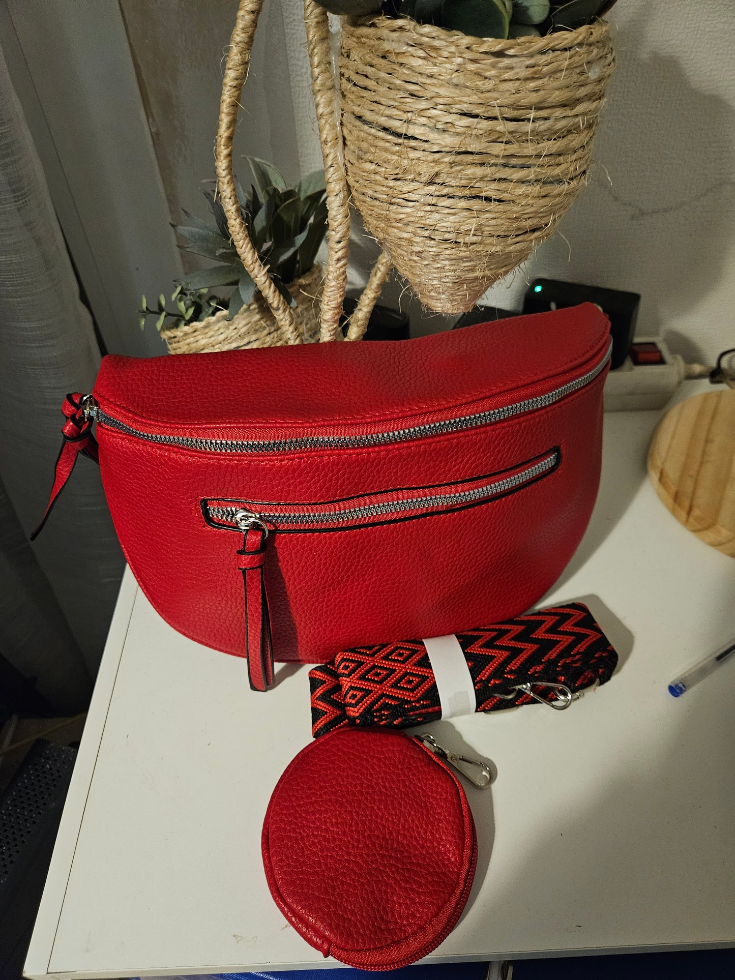 Grand sac banane en plusieurs couleurs