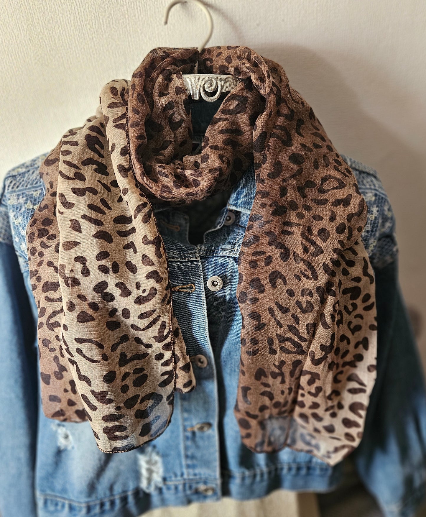 Foulard motif animal