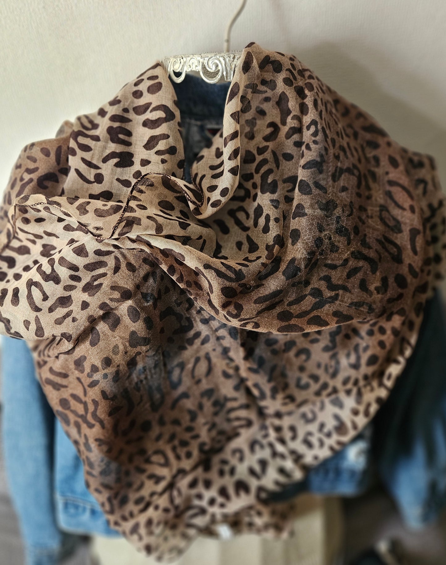 Foulard motif animal
