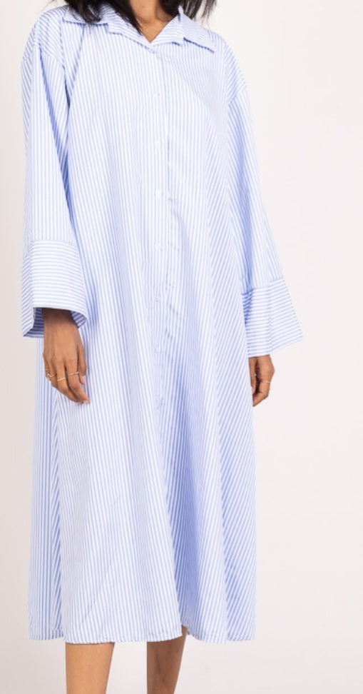 Robe longue chemise