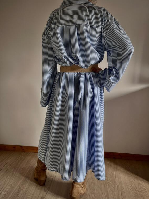 Robe longue chemise