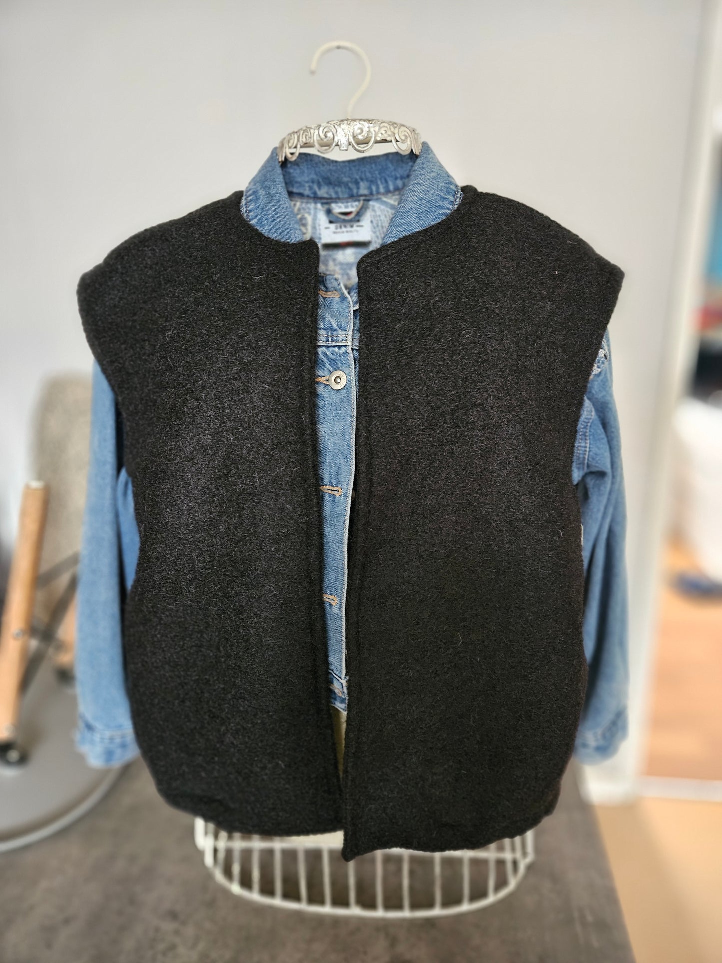 Gilet sans manches noir