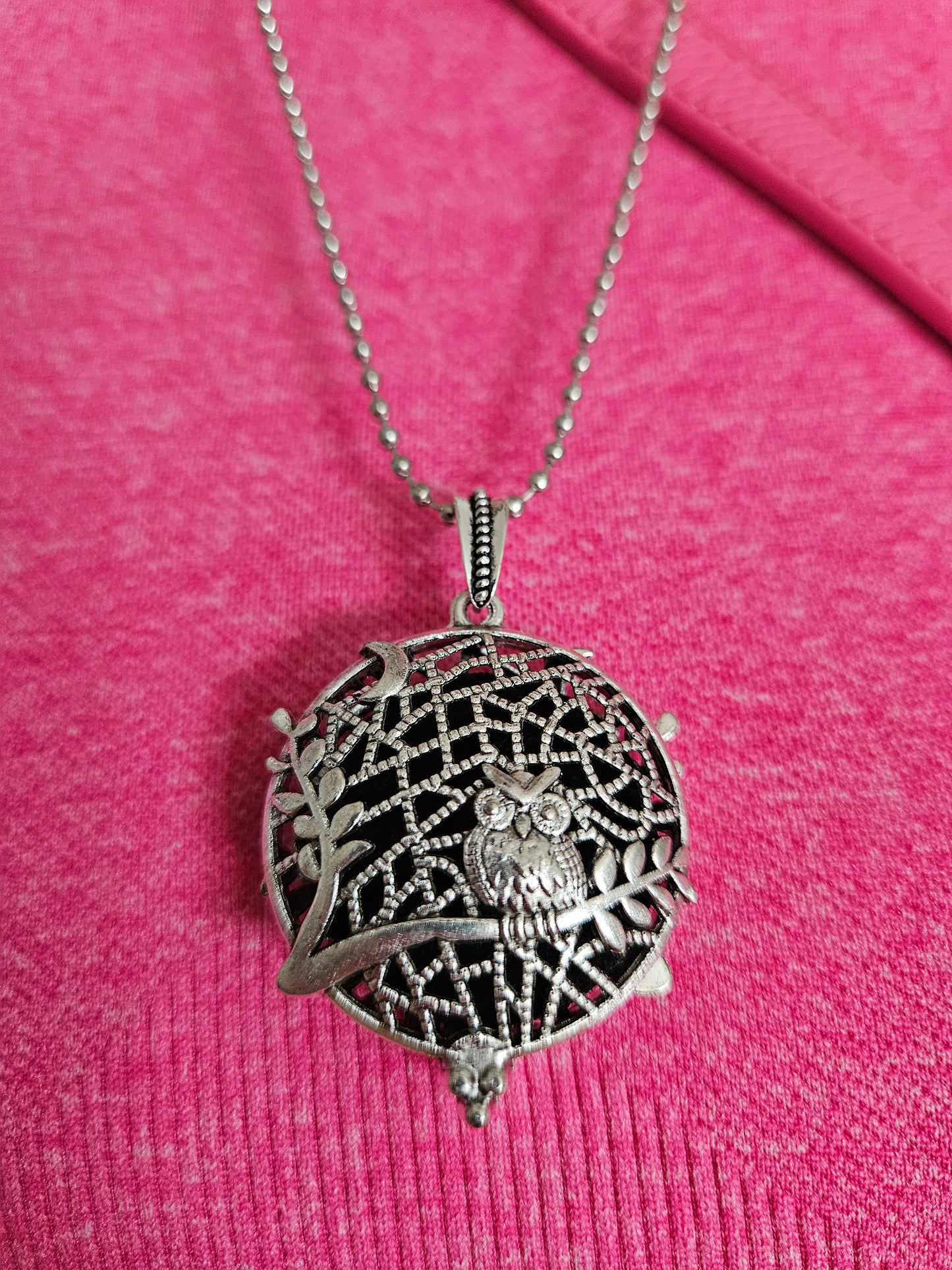 Zen et Bien Être collier d'aromatherapie hiboux