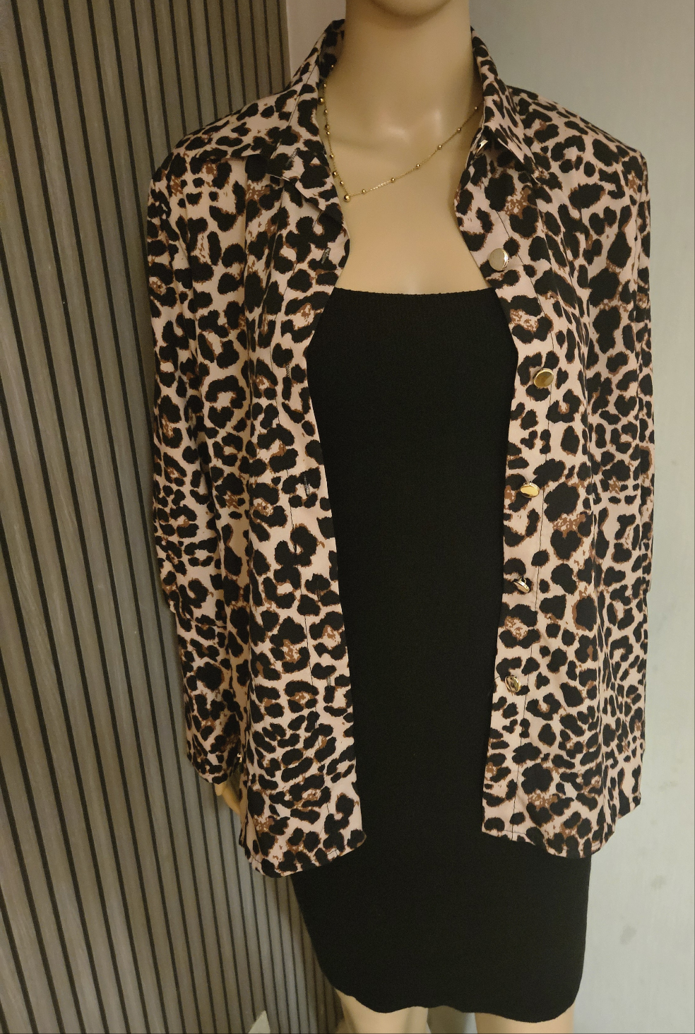 Chemise léopard