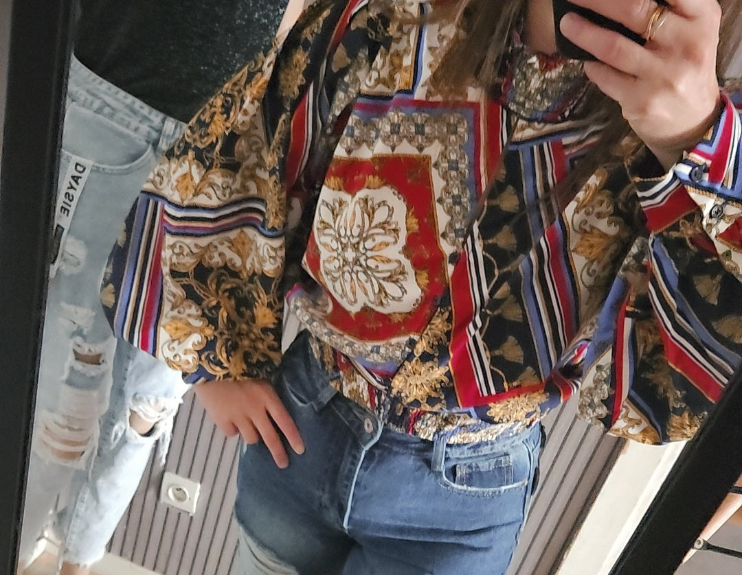 Blouse imprimée