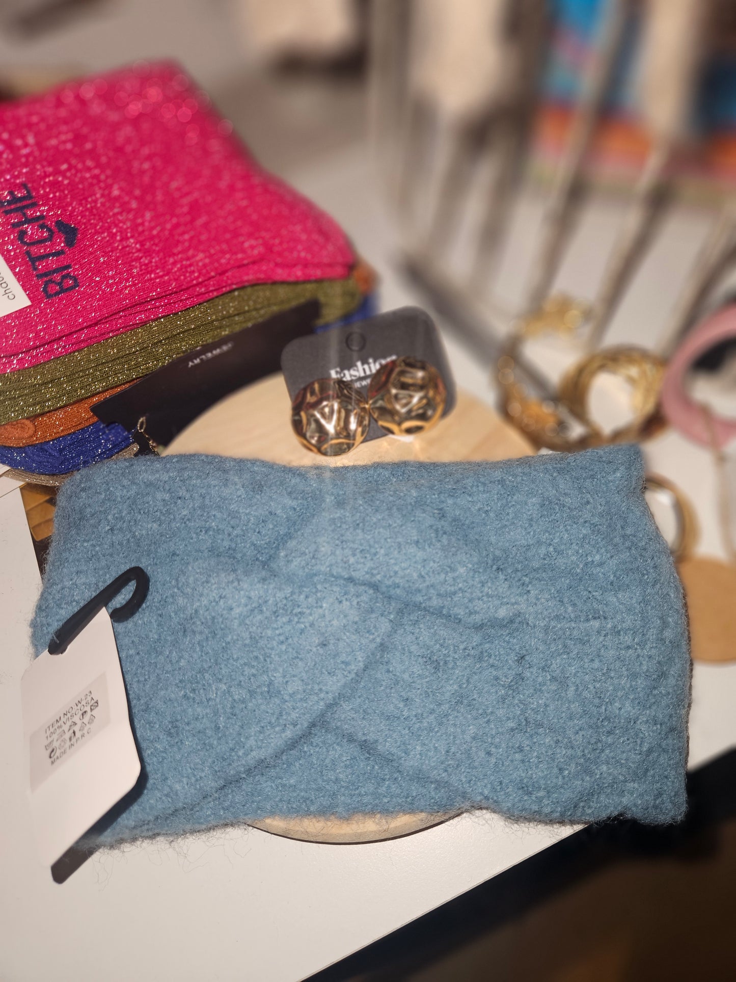 Bandeau Croisé-Cache-Oreilles Doux et Ultra doux.