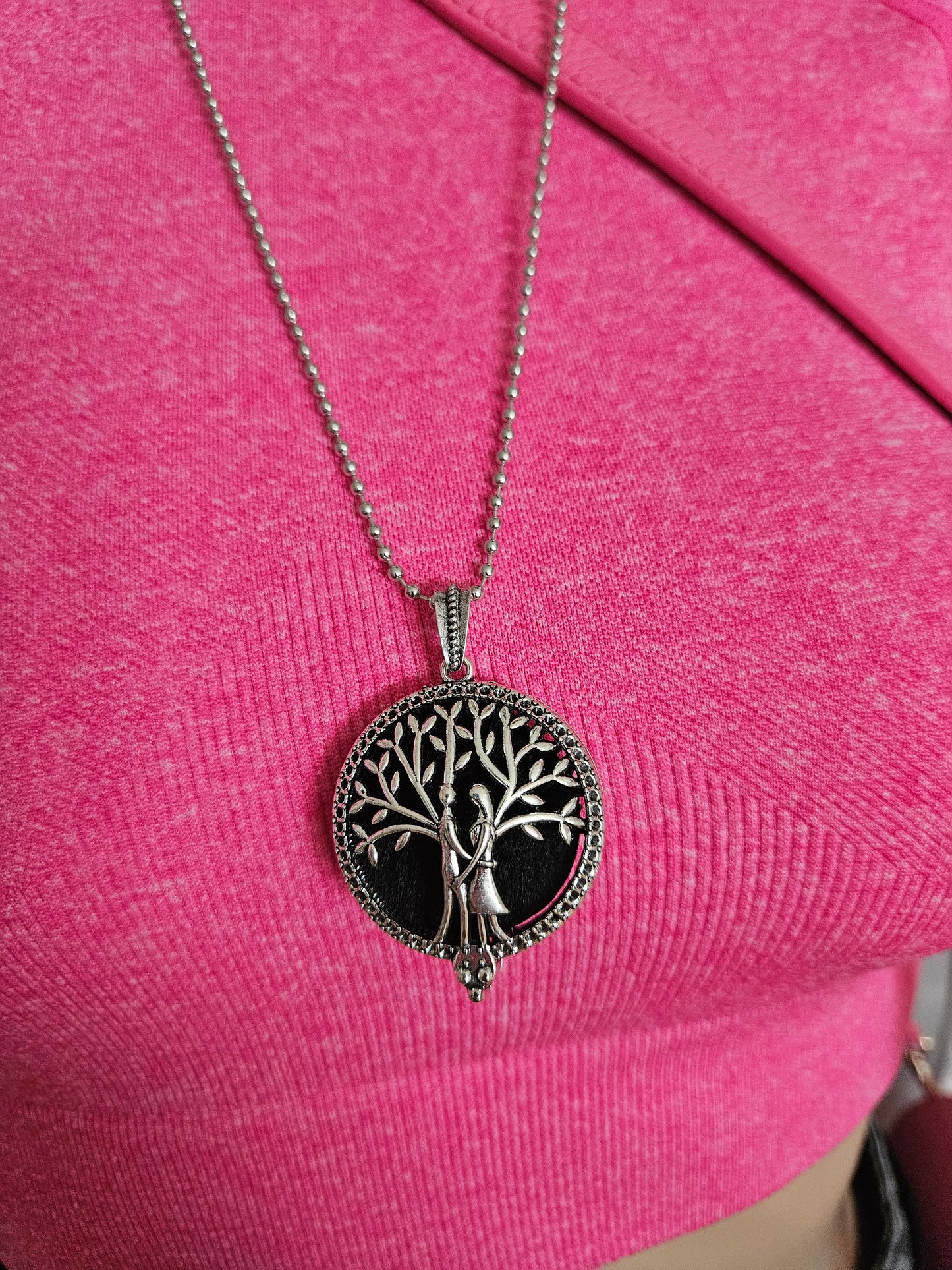 Zen et Bien Être collier d'aromatherapie arbre de vie couple
