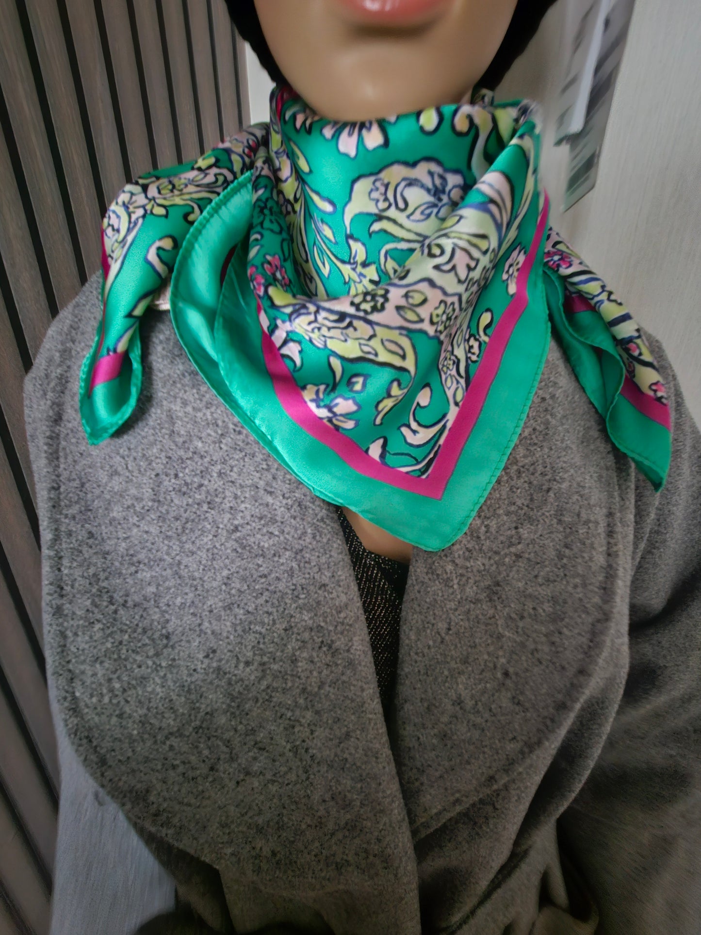 Foulard vert