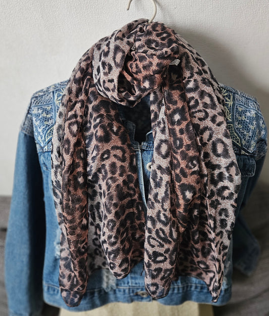 Foulard motif animal