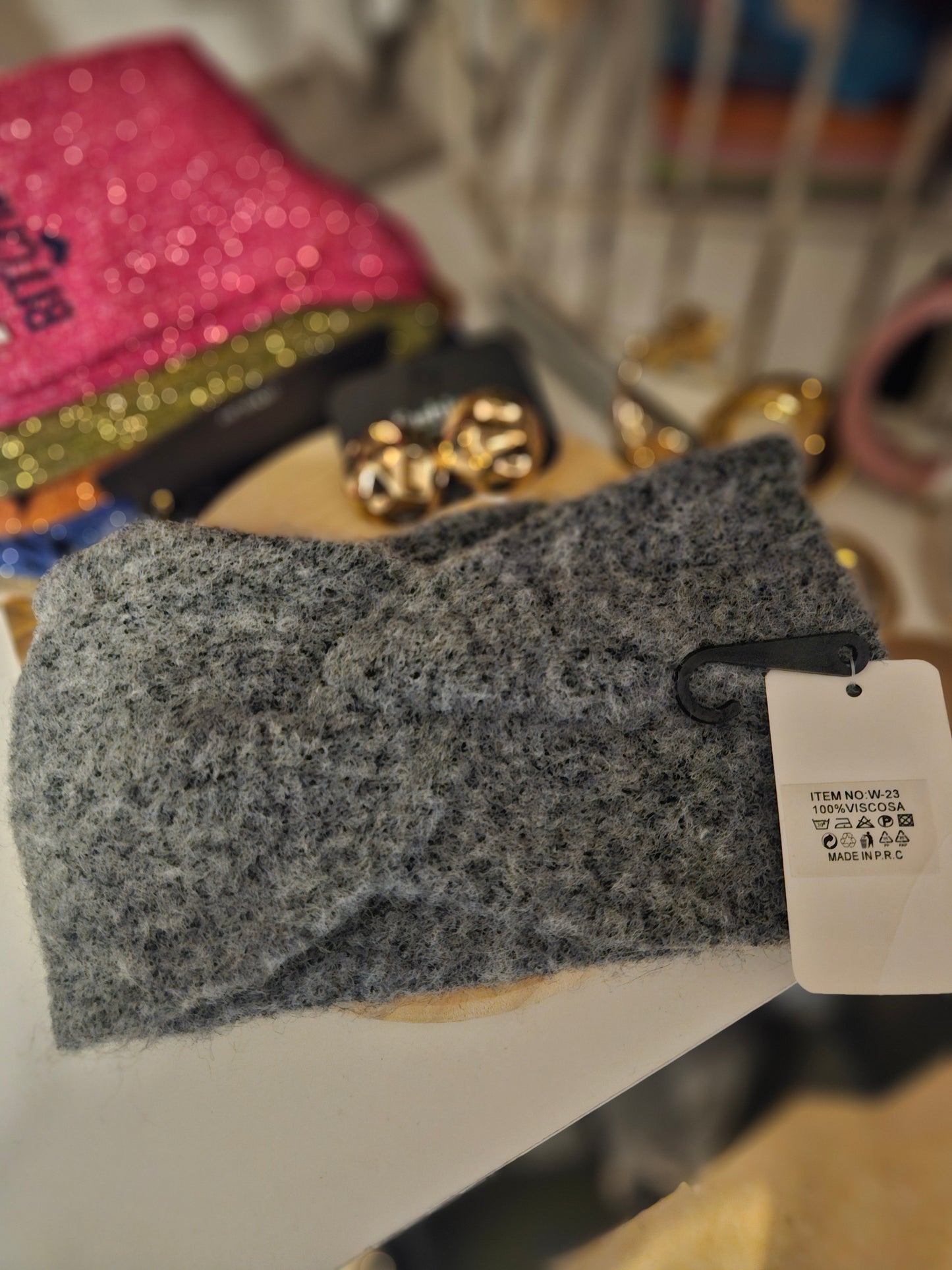 Bandeau Croisé-Cache-Oreilles Doux et Ultra doux.