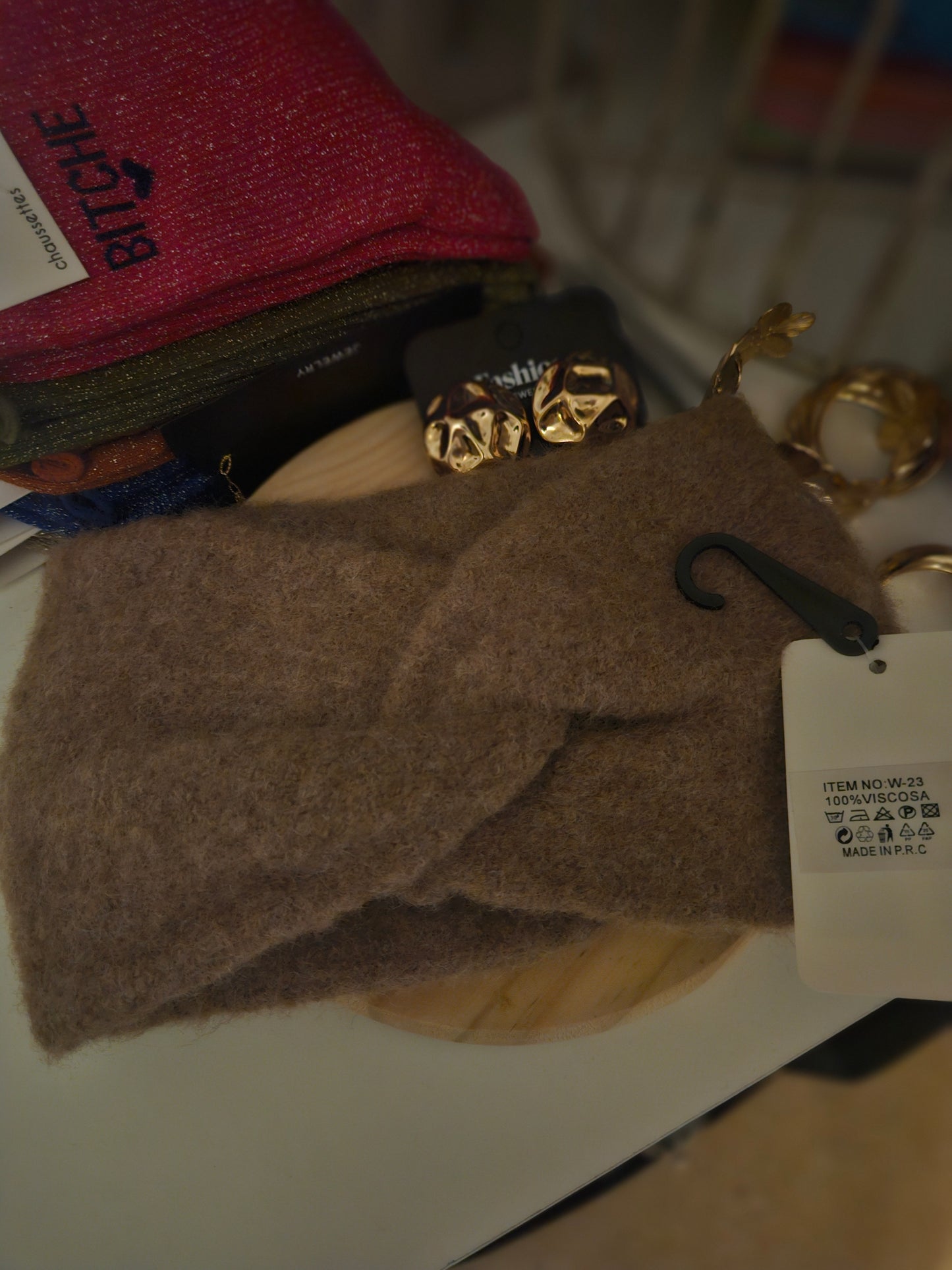 Bandeau Croisé-Cache-Oreilles Doux et Ultra doux.