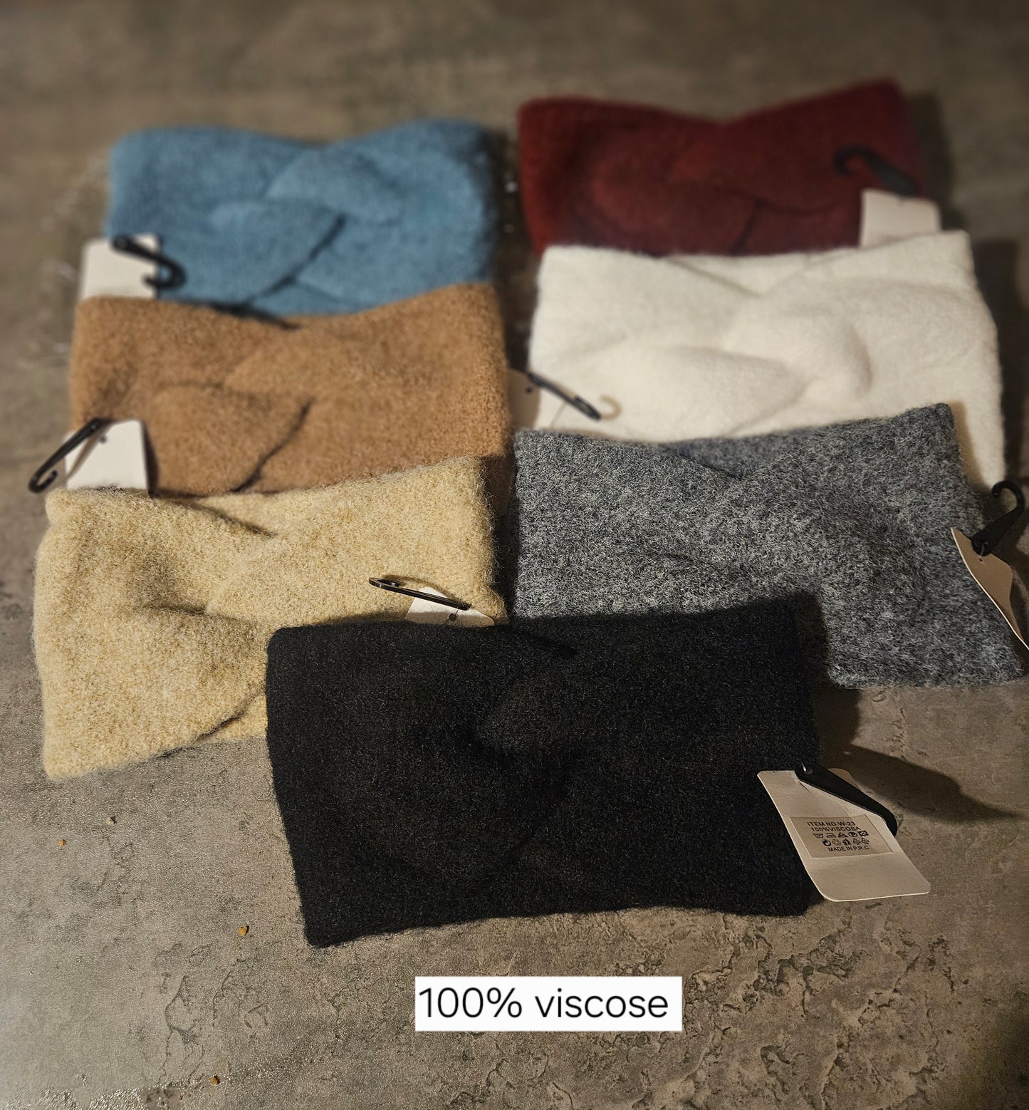 Bandeau Croisé-Cache-Oreilles Doux et Ultra doux.