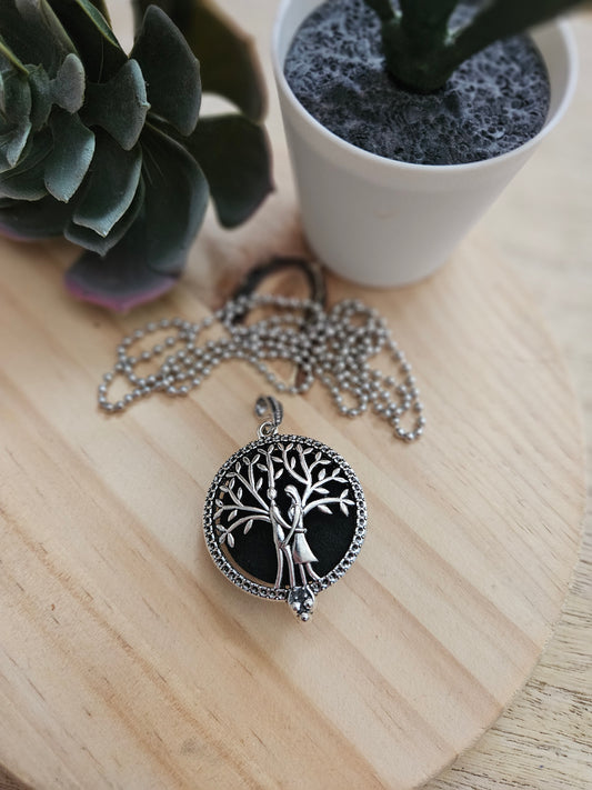 Zen et Bien Être collier d'aromatherapie arbre de vie couple