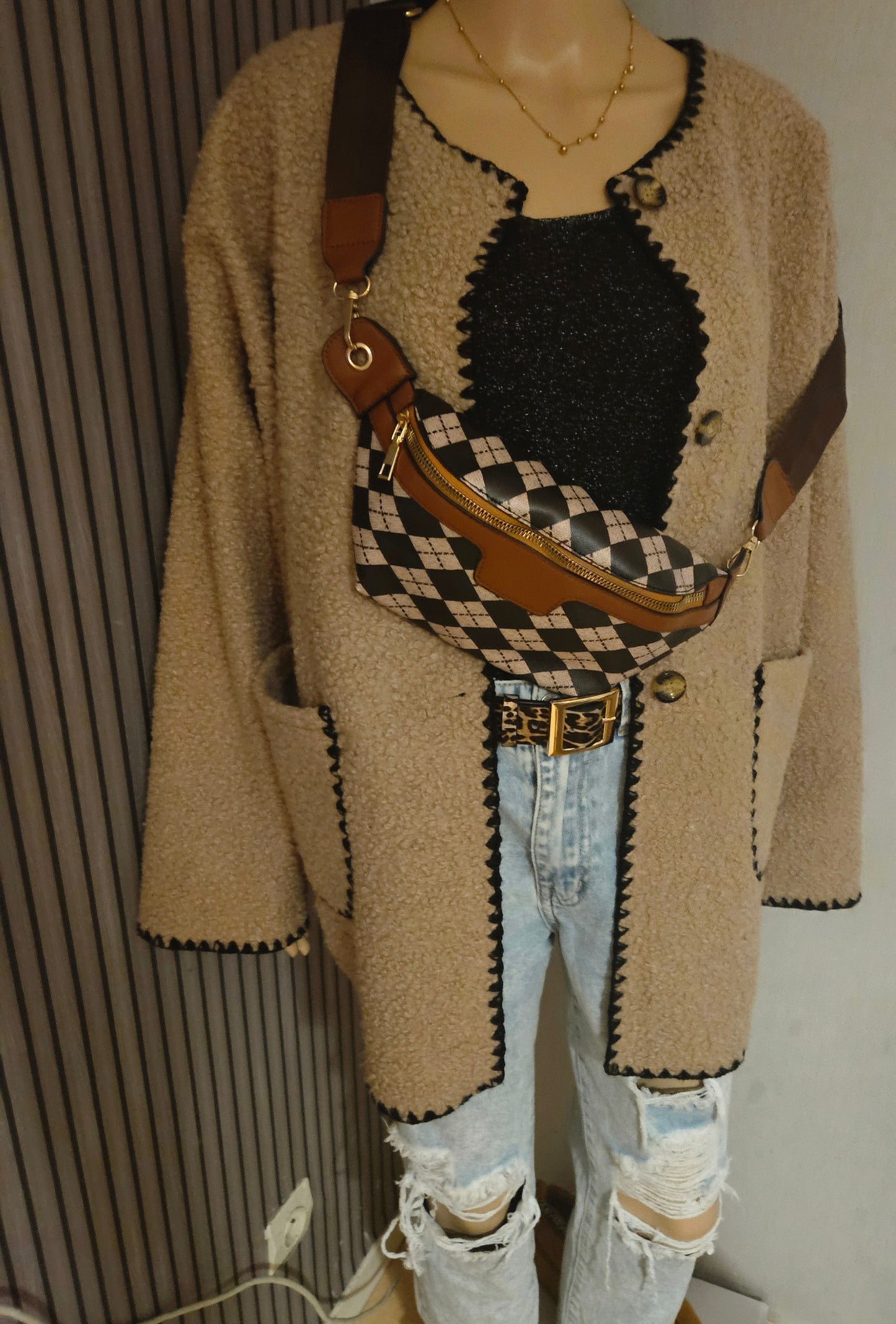 Sac banane imprimé