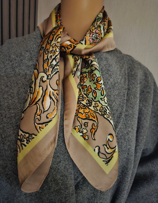 Foulard beige