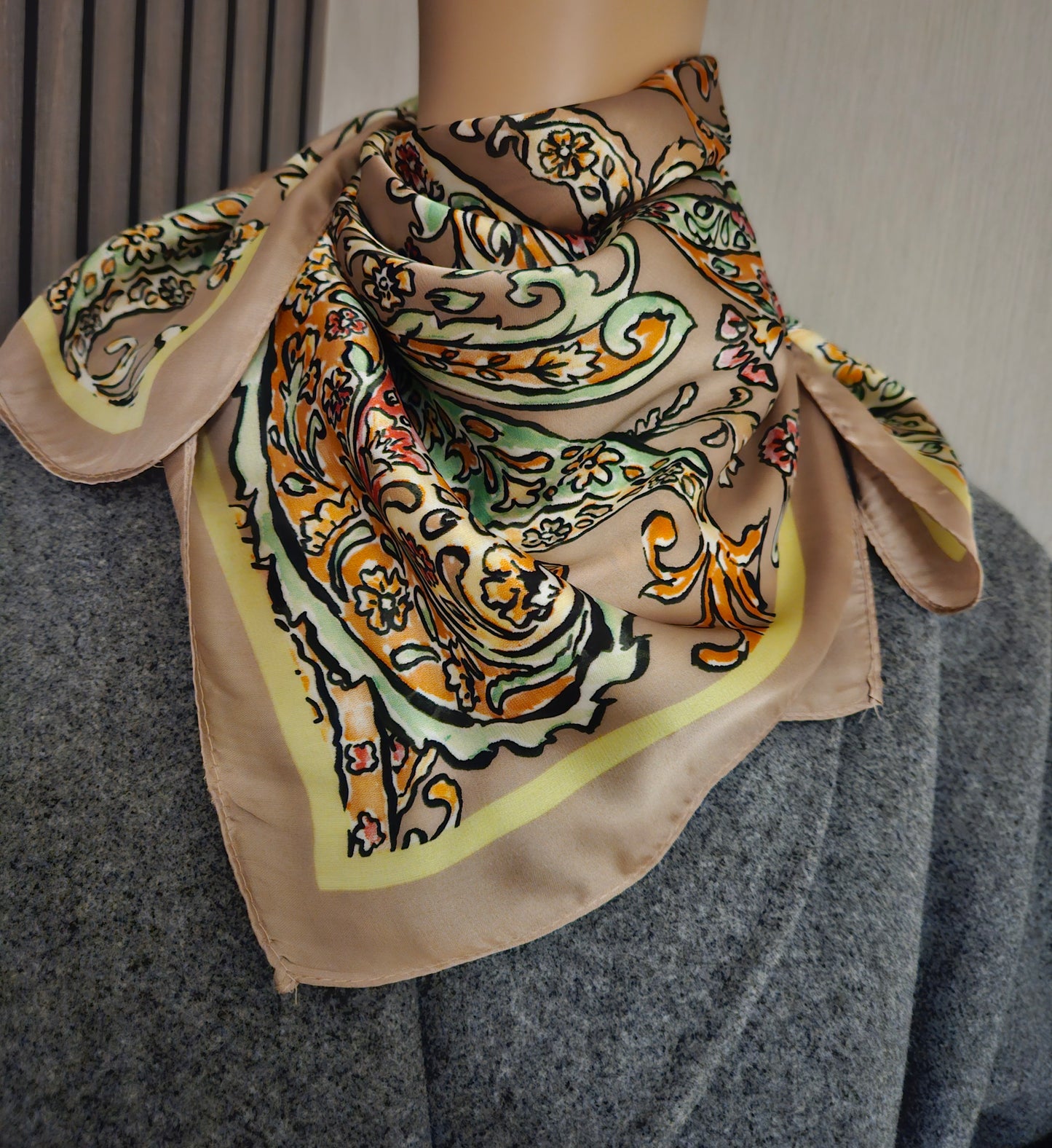 Foulard beige