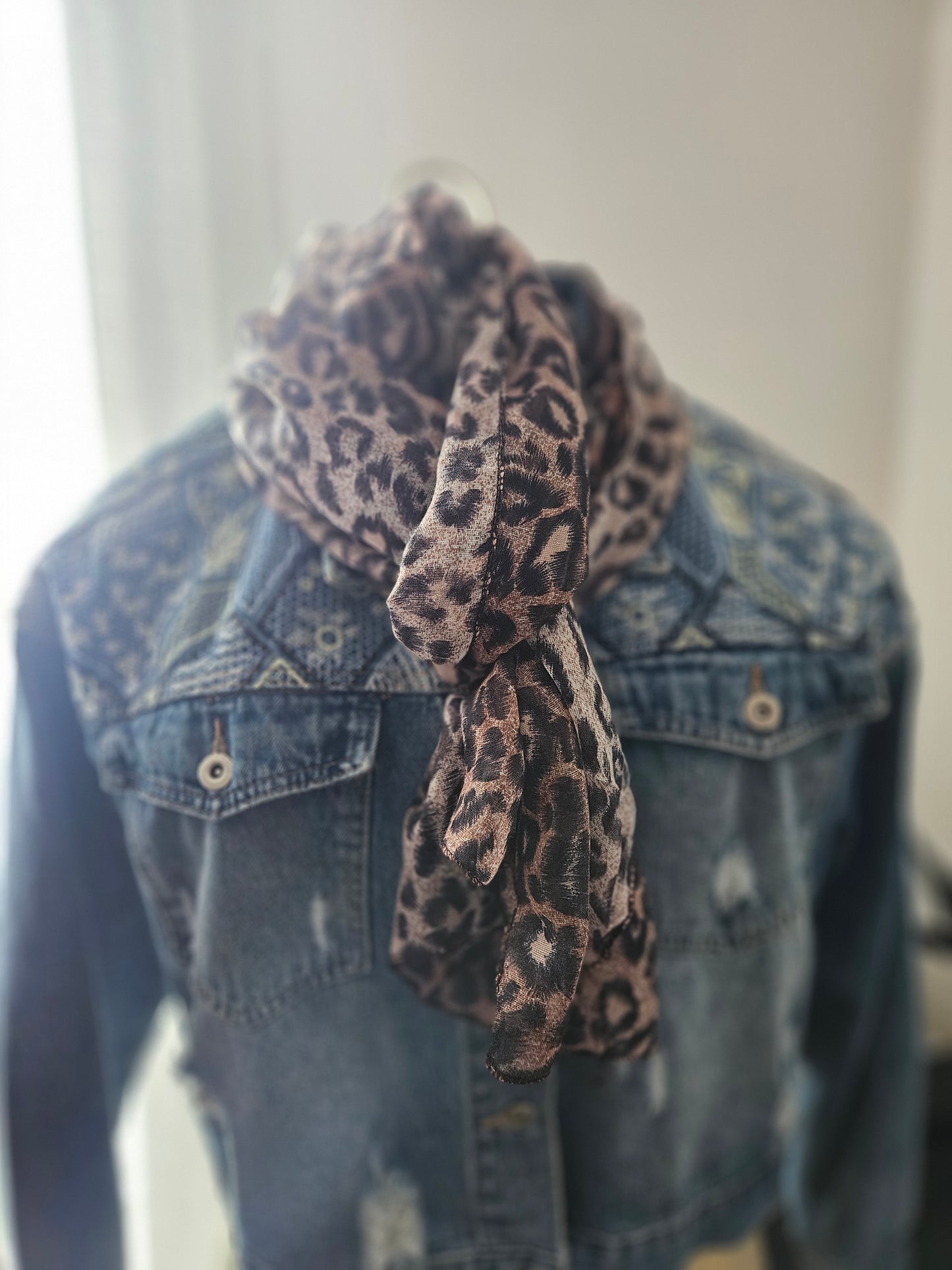Foulard motif animal