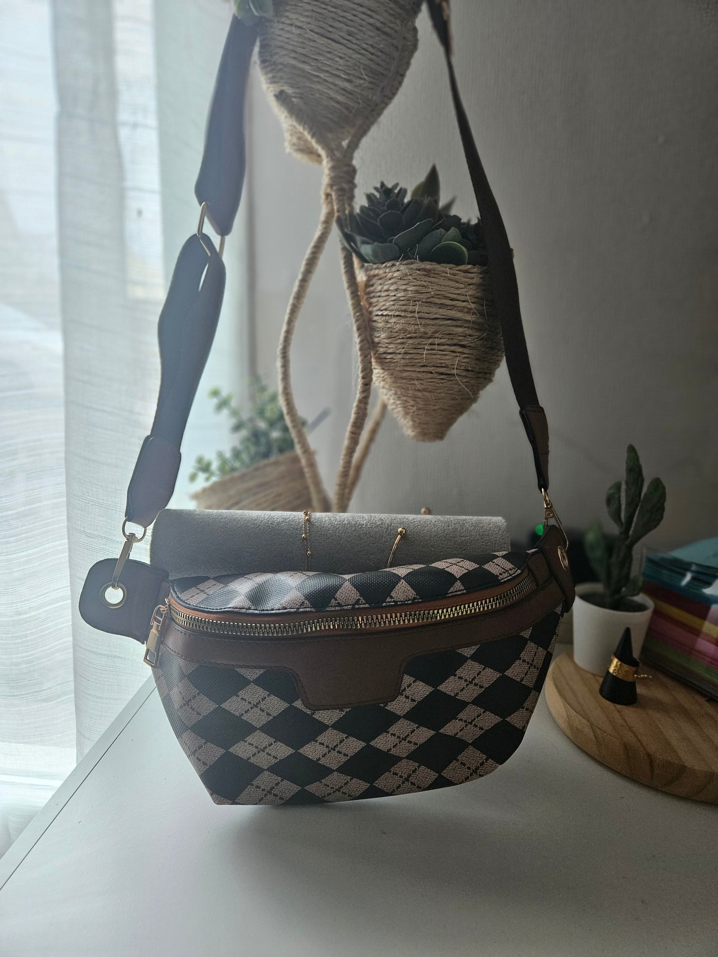 Sac banane imprimé