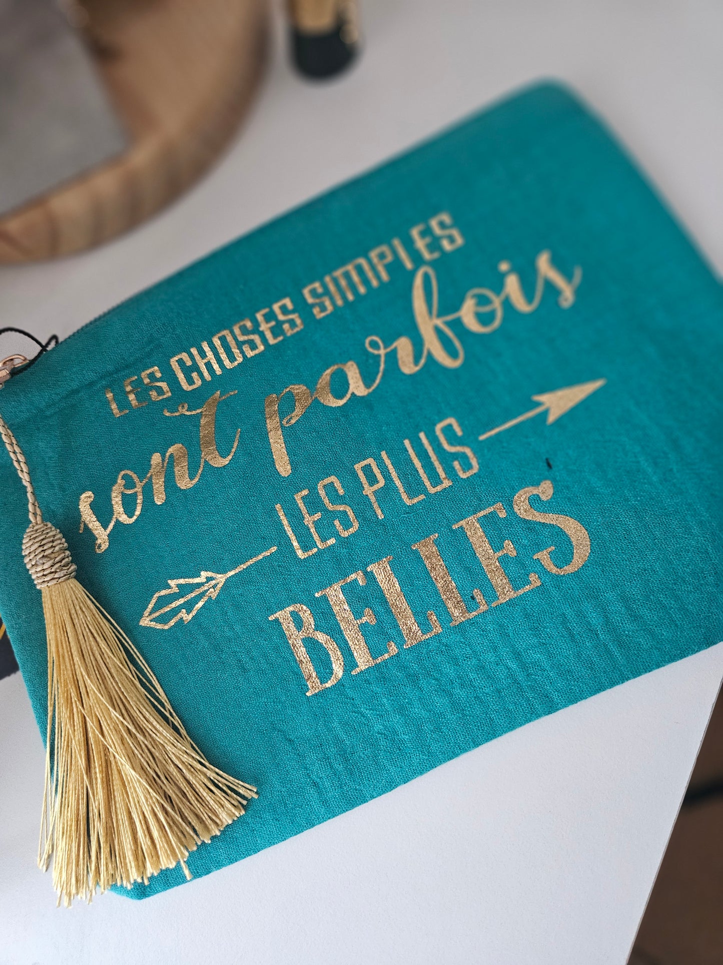 Pochette bleu "Les choses..."