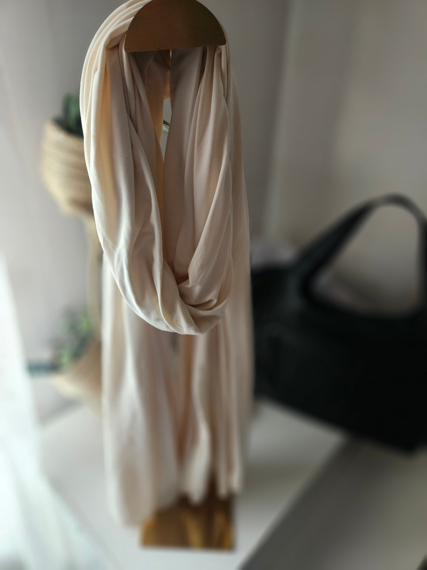 Écharpe Foulard en Jersey extra longue effet nacré.