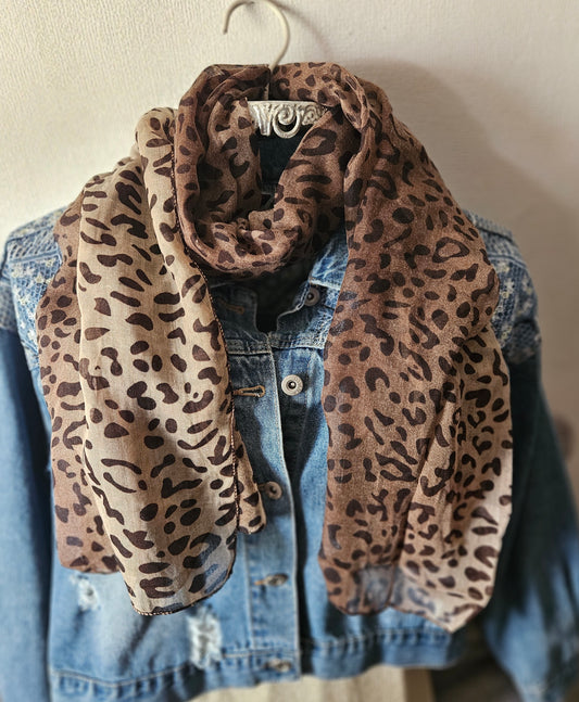 Foulard motif animal