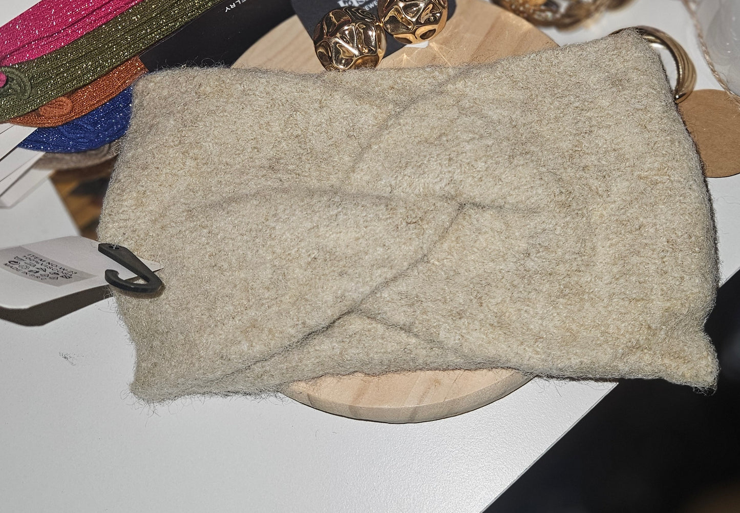 Bandeau Croisé-Cache-Oreilles Doux et Ultra doux.