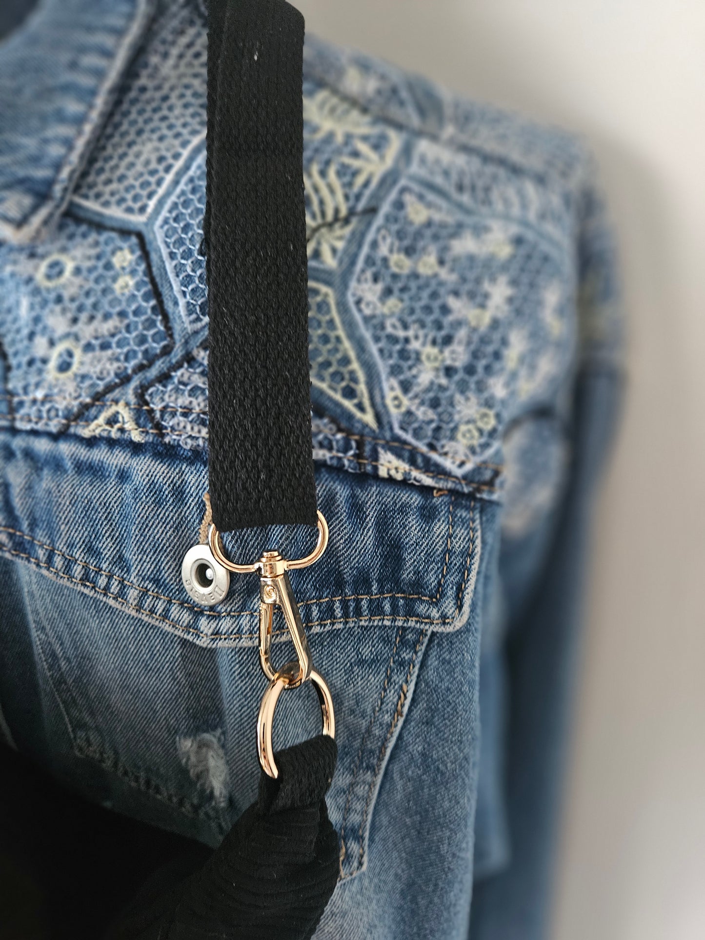 Sac banane en velours côtelé XXL noir