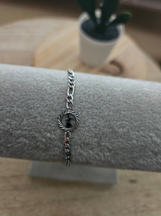 Bracelet Heartbeat argenté